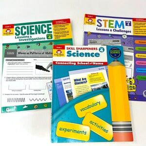 Evan-Moor science grade 4 homeschool educational curriculum books